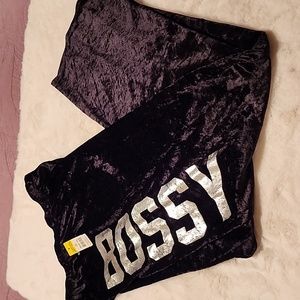 BOBBIE BROOKS LADIES SLEEPWEAR - BLACK  NWT.